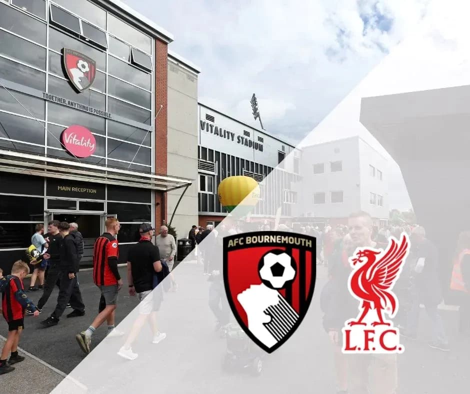Фанаты AFC Bournemouth у стадиона Vitality Stadium