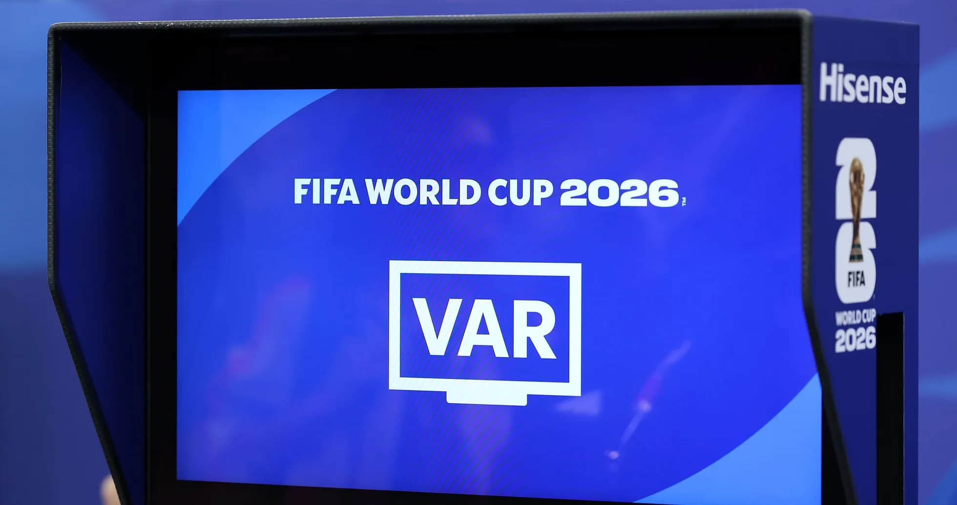 Экран VAR для чемпионата мира по футболу 2026