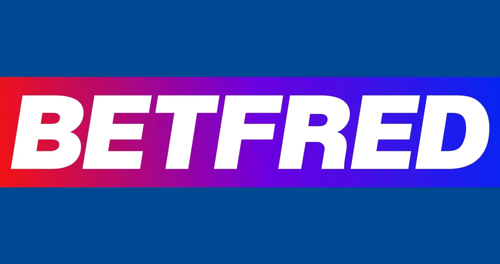 Логотип Betfred на цветном фоне