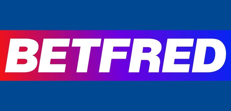 Логотип Betfred на цветном фоне