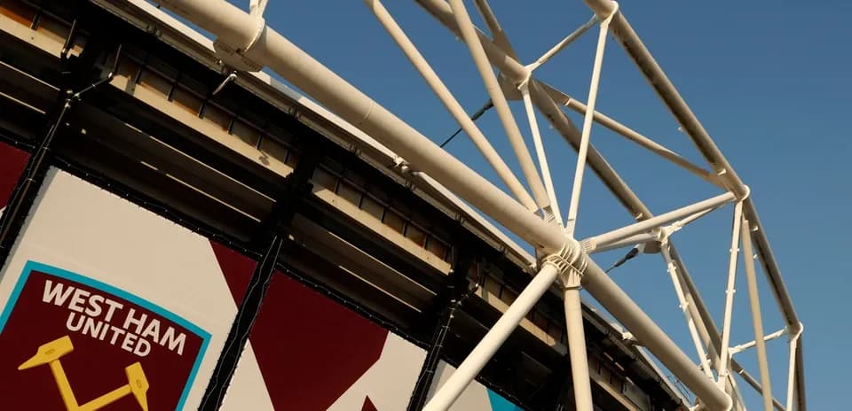 Строительные элементы стадиона West Ham United