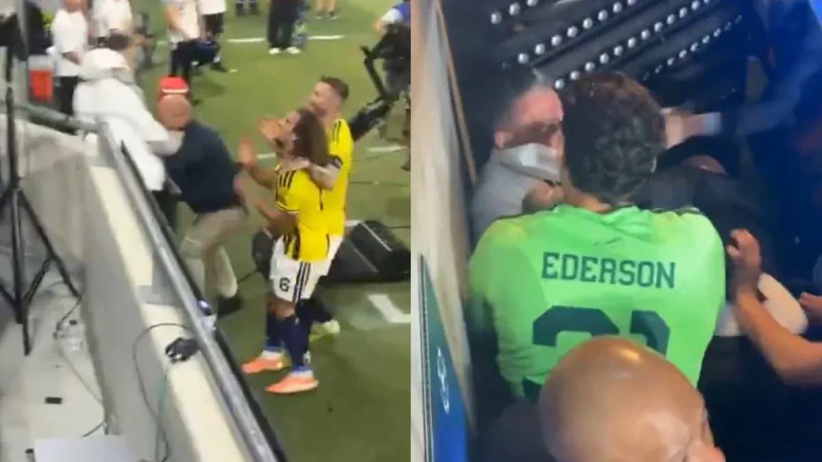 Players and staff involved in post-match altercation