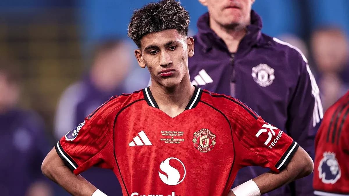 Игрок Manchester United в красной форме после матча