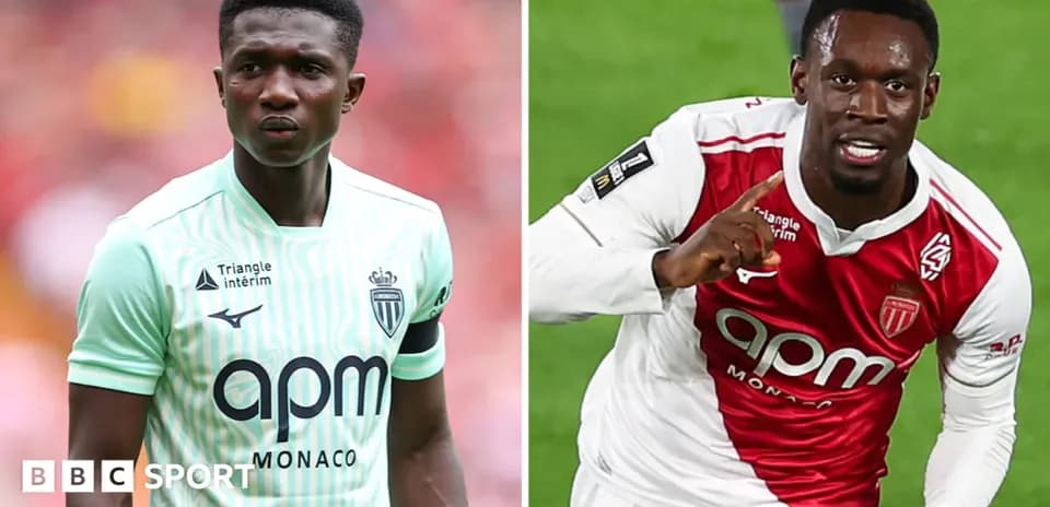Два игрока AS Monaco в форме команды