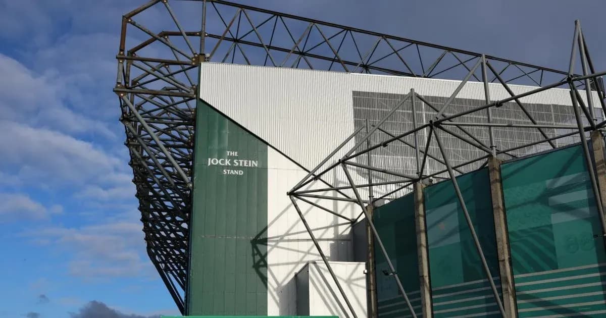 Структура трибуны Jock Stein на стадионе