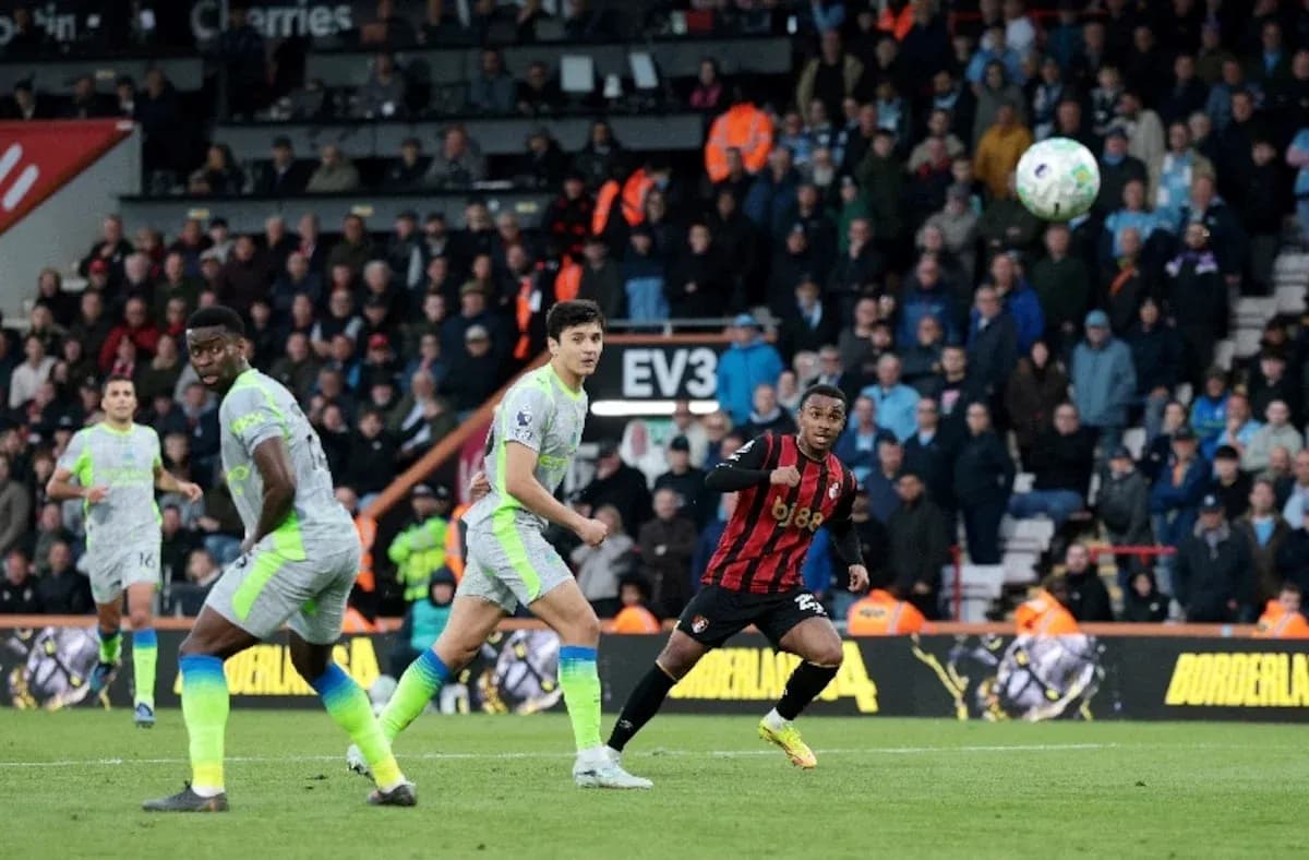 Игроки Манчестер Сити против Борнмута