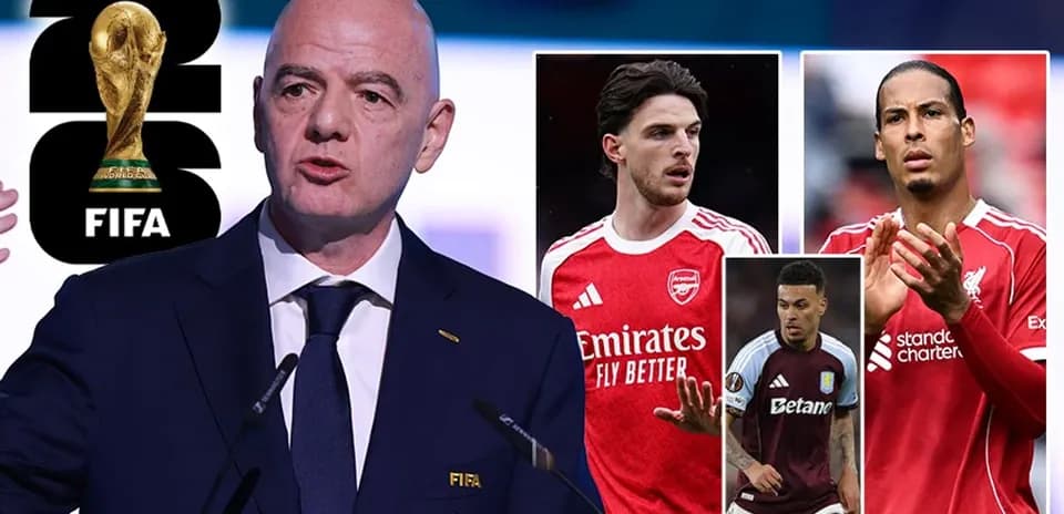 Gianni Infantino speaking about FIFA World Cup 2026