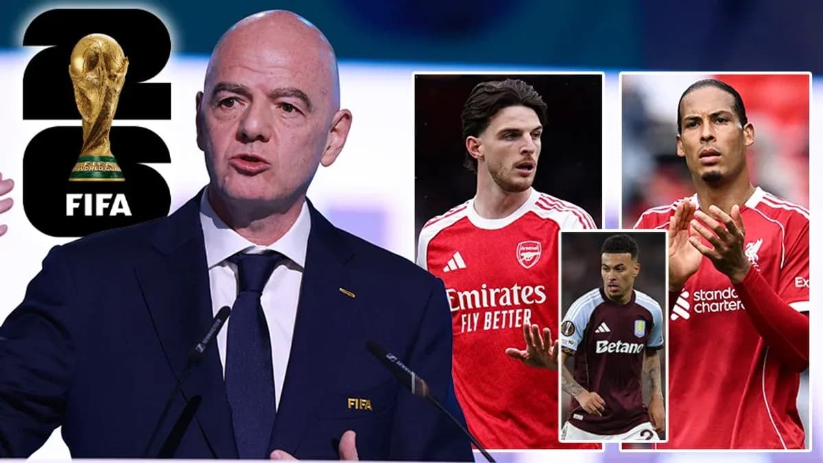 Gianni Infantino speaking about FIFA World Cup 2026