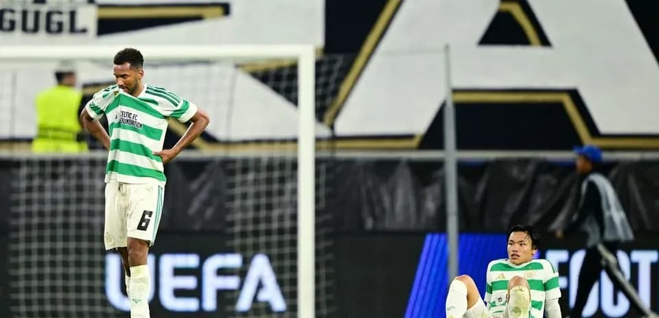 Игроки Селтика после матча против Бешикташа