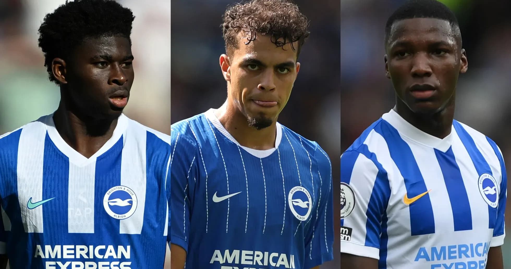 Трое игроков Brighton & Hove Albion в форме команды