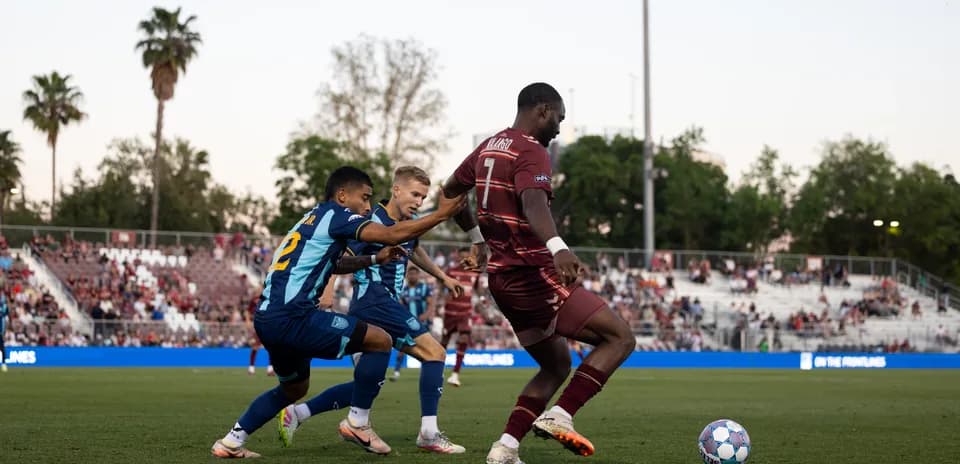 Игроки Sacramento Republic против Monterey Bay