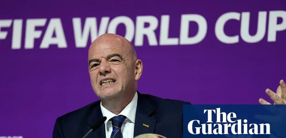 Председатель FIFA на пресс-конференции по ЧМ