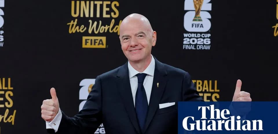 Представитель FIFA на церемонии жеребьевки чемпионата мира