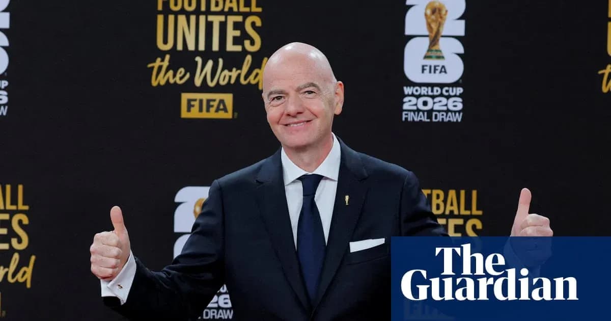 Представитель FIFA на церемонии жеребьевки чемпионата мира