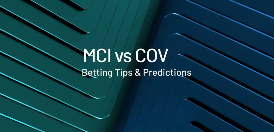 Графика с текстом MCI против COV и советами по ставкам