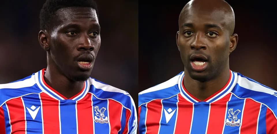 Два игрока Crystal Palace в форме команды