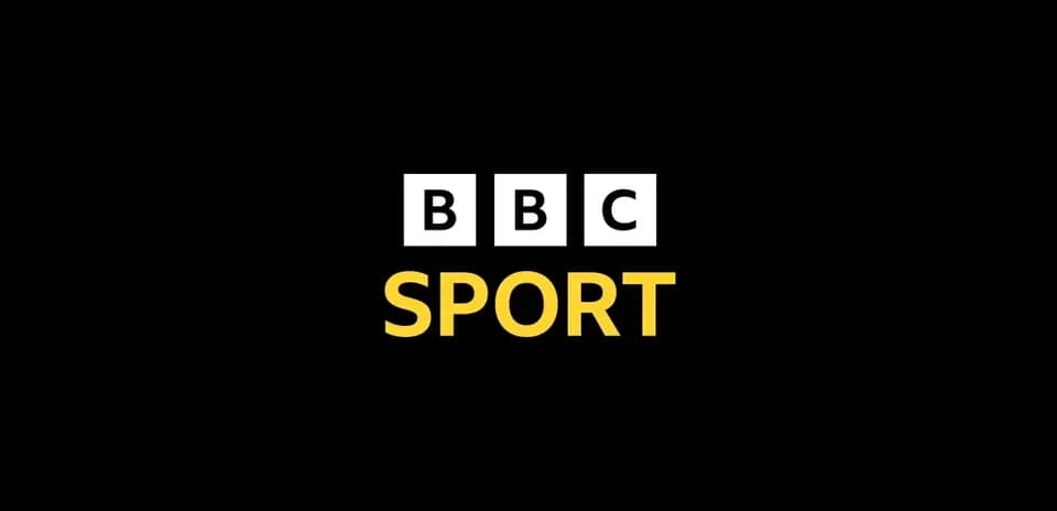 Логотип BBC Sport на черном фоне