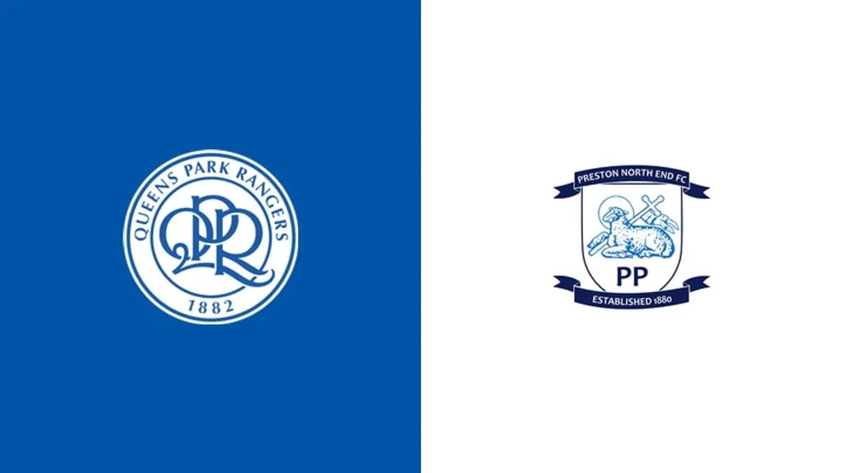 Логотипы Queens Park Rangers и Preston North End Логотипы Queens Park Rangers и Preston North End