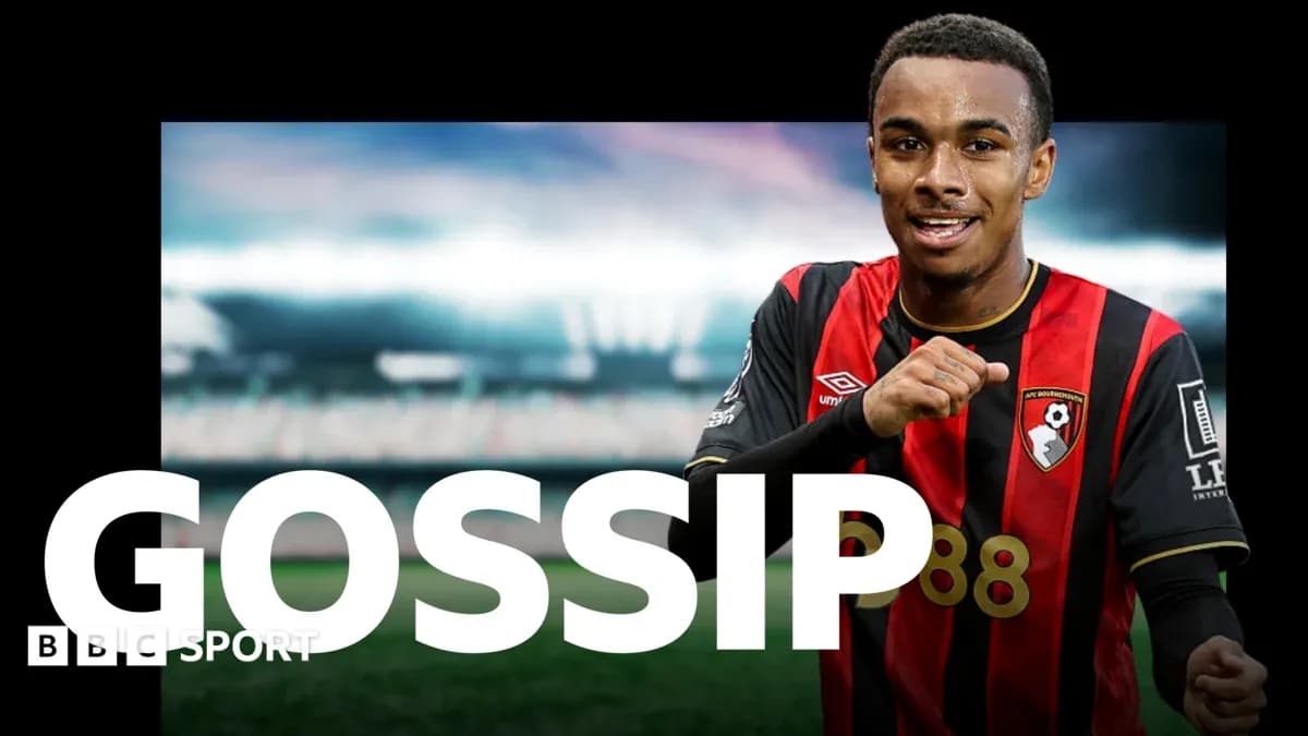 Игрок AFC Bournemouth на фоне стадиона Игрок AFC Bournemouth на фоне стадиона