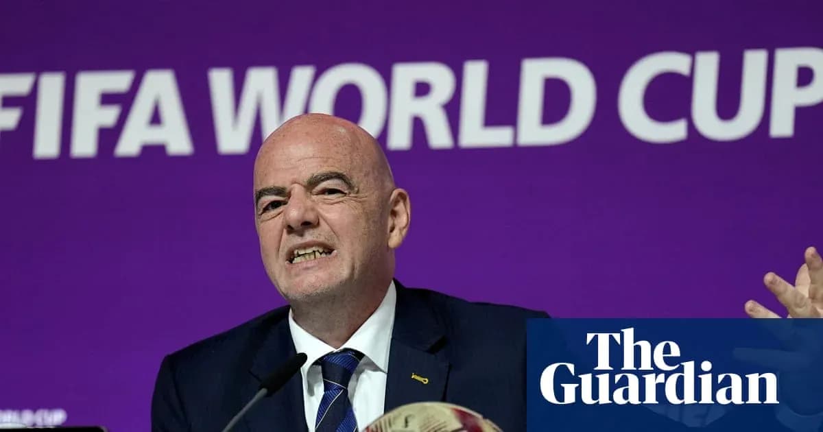 Председатель FIFA на пресс-конференции по ЧМ Председатель FIFA на пресс-конференции по ЧМ