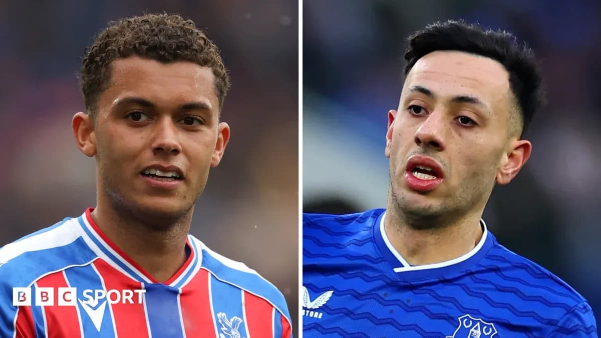 Два футболиста в командах Crystal Palace и Everton Два футболиста в командах Crystal Palace и Everton